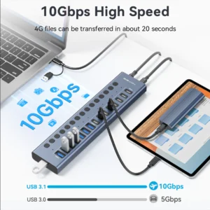 ACASIS 16 Port USB 3.2 Hub