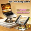 360 Rotating Foldable Laptop Stand