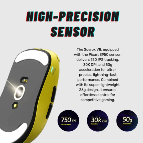 Scyrox V8 Wireless Gaming Mouse