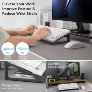 1 Pair Keyboard Elevated Stand